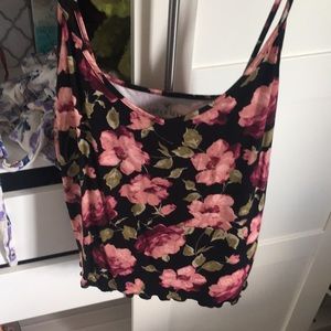 Soft and sexy floral tank
